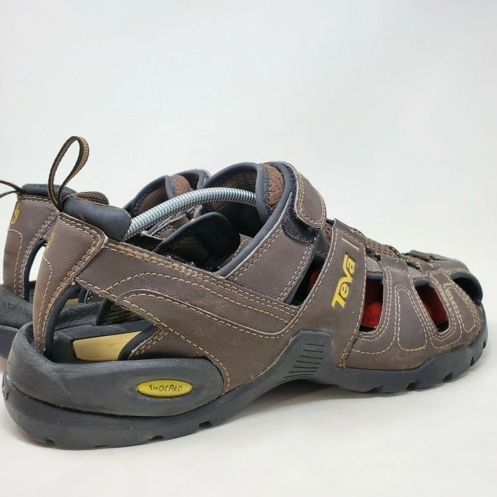 Teva Men's M Forebay Sandals Coffee Brown 1001116 Size 11